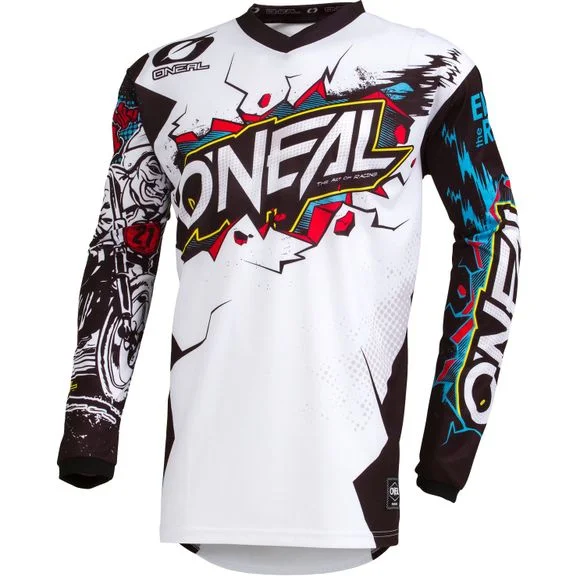 Maillot cross O’Neal ELEMENT – VILLAIN – WHITE 2023 – Blanc Ref : OL1114