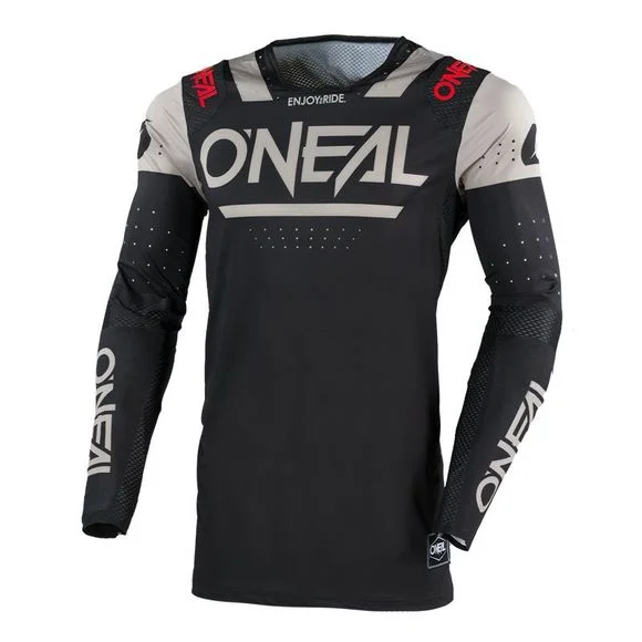 Maillot cross O&rsquo;Neal PRODIGY – FIVE FOUR 2025 – Noir / Gris Ref : OL2078
