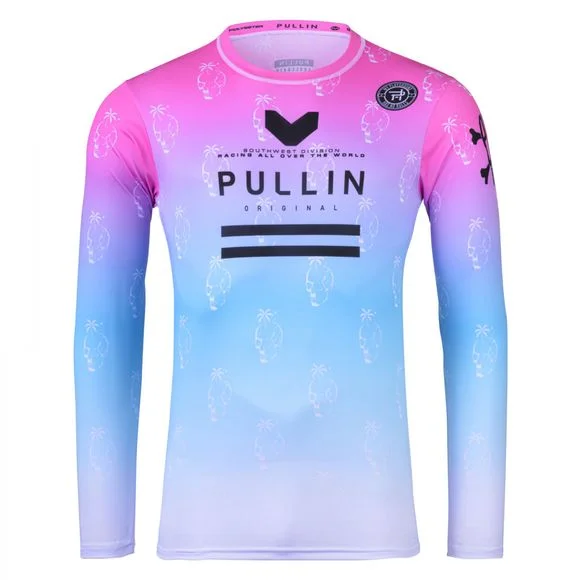 Maillot cross Pull-in ORIGINAL SKULLRAIN ENFANT – Bleu / Gris Ref : PUL0590