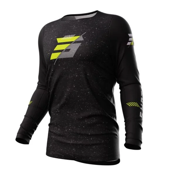 Maillot cross Shot CONTACT – SPECK 2023 – Noir / Jaune Ref : SO2378