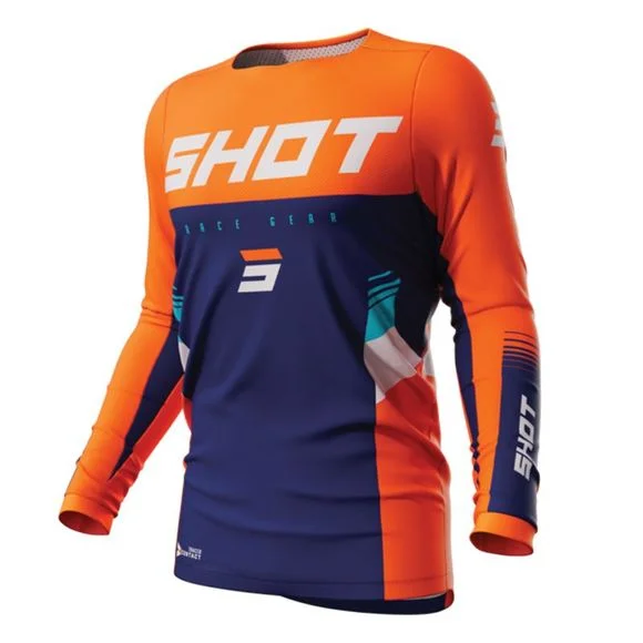 Maillot cross Shot CONTACT – TRACER 2023 – Orange Ref : SO2376