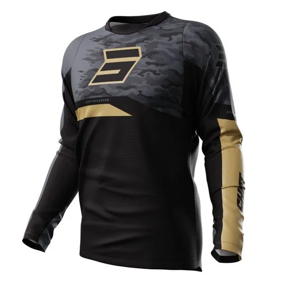 Maillot cross Shot DEVO – MATRIX 2023 – Jaune Ref : SO2513