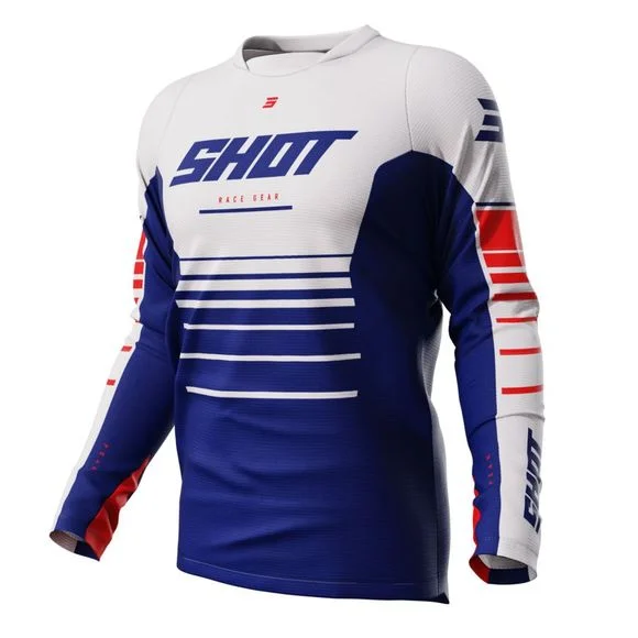 Maillot cross Shot DEVO – PEAK 2024 – Jaune Ref : SO2514