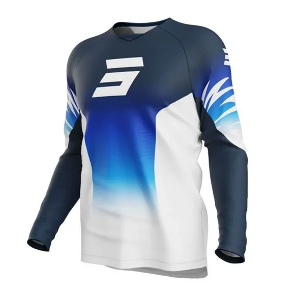 Maillot cross Shot DRAW – X-TREM – ENFANT – Bleu Ref : SO2687