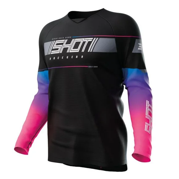 Maillot cross Shot KID – DRAW – INDY – Noir Ref : SO2517