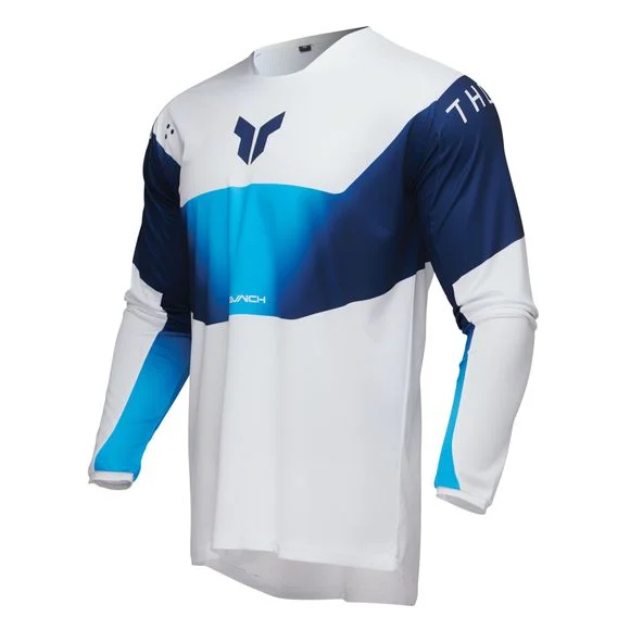 Maillot cross Thor LAUNCH STORM 2025 – Blanc Ref : TO3021