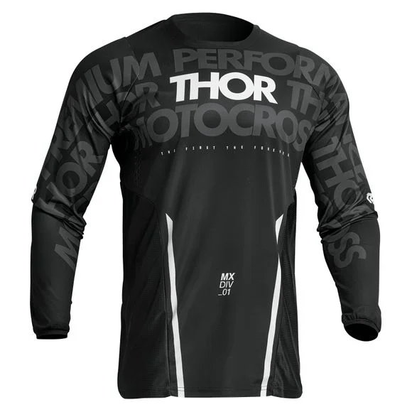 Maillot cross Thor PULSE MONO 2024 – Gris / Jaune Ref : TO2857