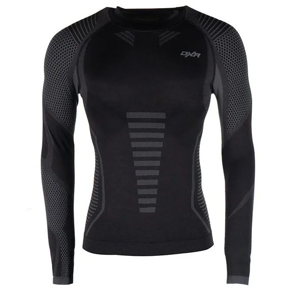 Maillot Technique DXR CORE TECH TOP – Noir / Gris Ref : DXR0301