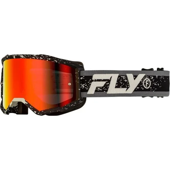 Masque cross Fly ZONE 2025 – Noir / Gris Ref : FL1586 / 8009372001
