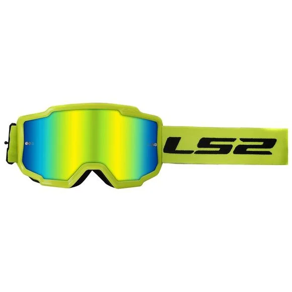Masque cross LS2 CHARGER IRIDIUM VISOR 2024 – Jaune Ref : LS0948 / 7202011054