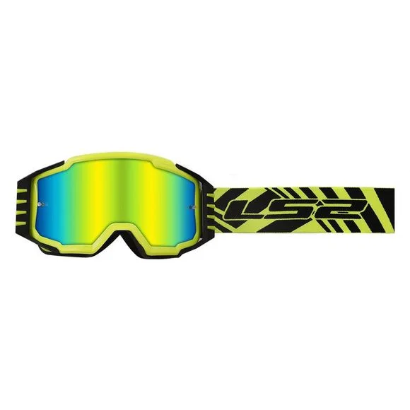 Masque cross LS2 CHARGER PRO IRIDIUM VISOR 2024 – Jaune Ref : LS0954 / 7202012054