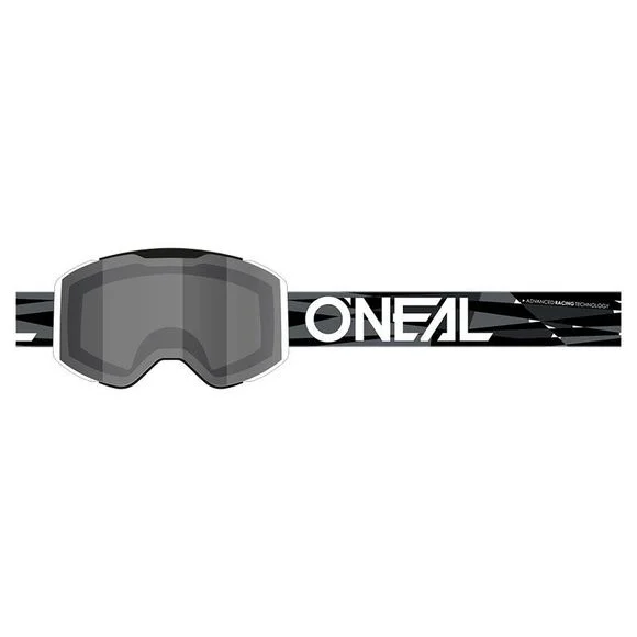 Masque cross O&rsquo;Neal B-30 – BOLD – FUME 2025 – Noir / Blanc Ref : OL2031 / 6036-014