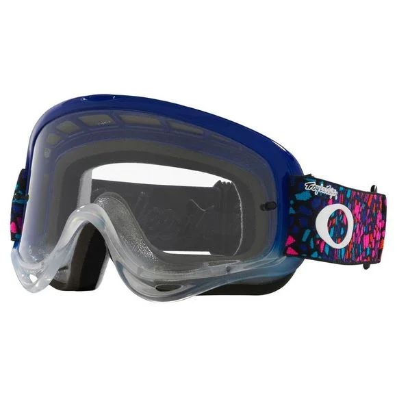 Masque cross Oakley O Frame MX TLD TESSELL écran CLEAR 2024 – Bleu Ref : OK1721 / 8009075001