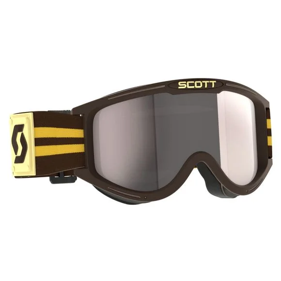 Masque cross Scott 89X ERA ECRAN IRIDIUM ARGENT 2024 – Marron Ref : SCO1472 / 4117030008015