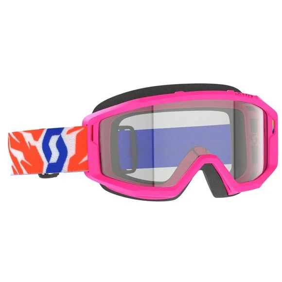 Masque cross Scott PRIMAL – CLEAR – YOUTH – Rose Ref : SCO1471 / 4030260026043