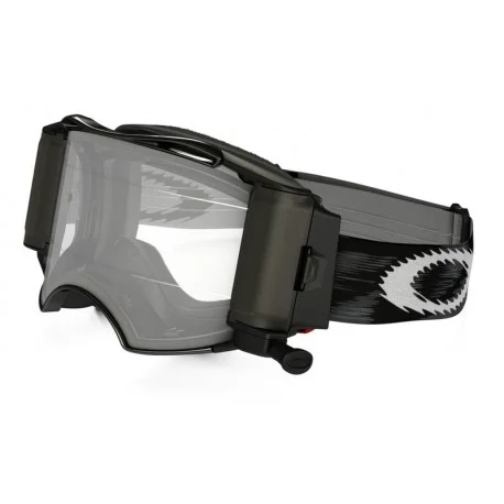 Masque OAKLEY Airbrake MX Race-Ready Roll-Off Jet Black Speed ecran transparent