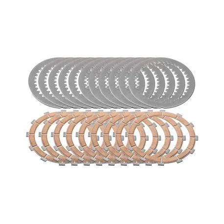 MASTER TECH 12 TOOTH FRICTION COMPLETE CLUTCH REPLACEMENT DISCS KIT