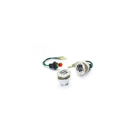 MICRO CLIGNOTANT BLANC OEIL DE CHAT