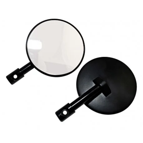 Mini-retroviseur BIHR noir Ø80mm universel (homologation Euro 3)