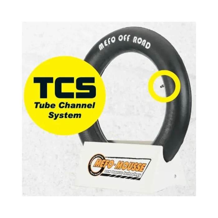 Mousse MEFO MOM 18-0TCS (110/100-18 120/90-18 FIM-Enduro (140/80-18 Mitas/FIM-Enduro) avec chambre à air