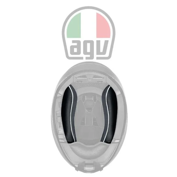 Mousses de joues AGV K1 S/K1 – Noir Ref : AG0823
