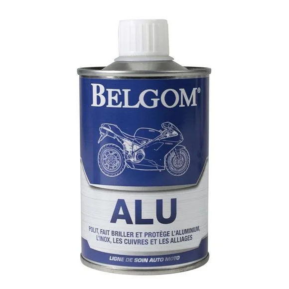 Nettoyant chrome Belgom ALUMINIUM 250 ML Universel Ref : BO0002 / BE03