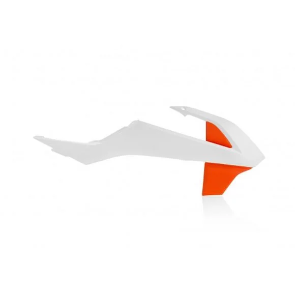 Ouie de radiateur Acerbis BLANC/ORANGE – Blanc / Orange Ref : AE2656 / 0021814.229