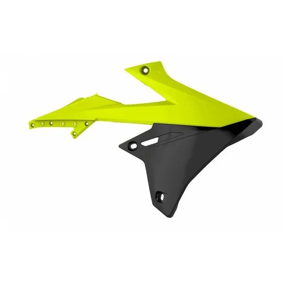 Ouie de radiateur Polisport COULEUR JAUNE FLUO Ref : 1057672
