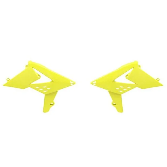Ouie de radiateur Polisport COULEUR JAUNE FLUO Ref : 783453FY / 1073432