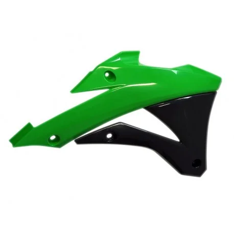 Ouies de radiateur RACETECH vert KX 85