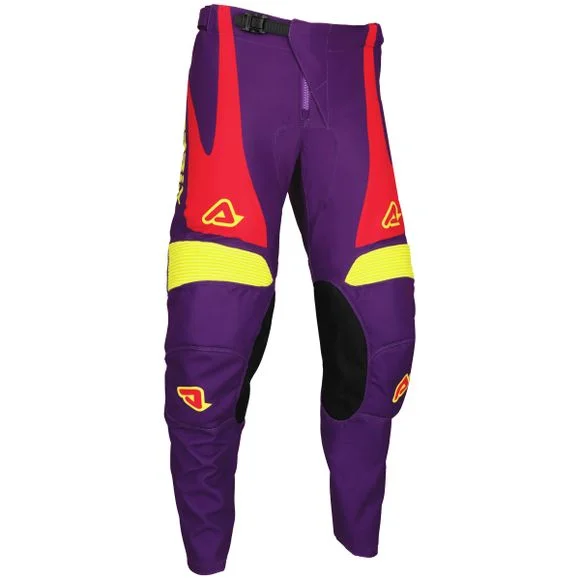 Pantalon cross Acerbis MX TRACK NASCAR 2024 – Violet / Rouge Ref : AE5407