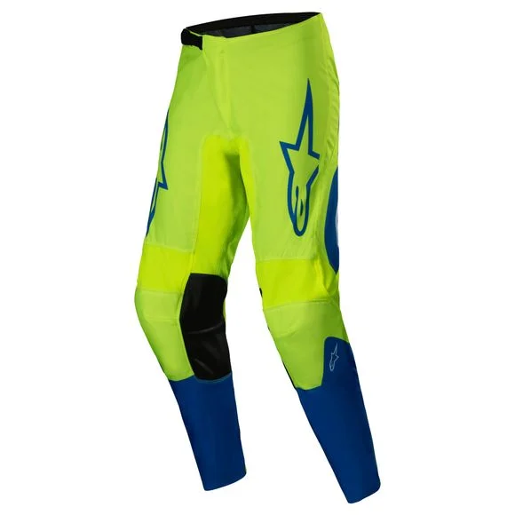 Pantalon cross Alpinestars FLUID – HAUL 2025 – Jaune / Bleu Ref : AP3485