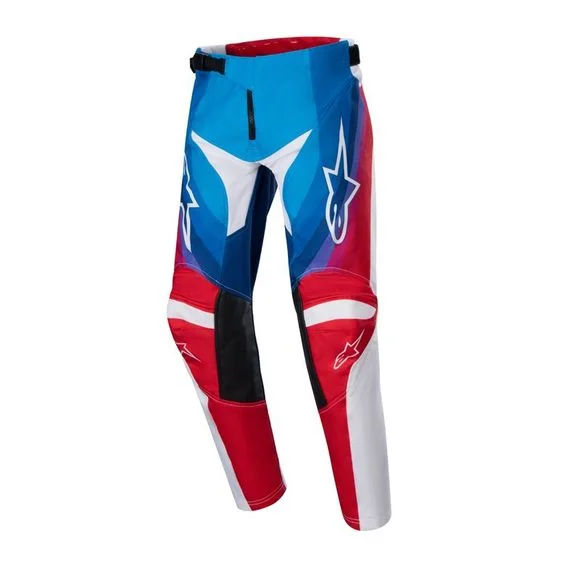 Pantalon cross Alpinestars YOUTH RACER PNEUMA – Bleu / Rouge Ref : AP3189