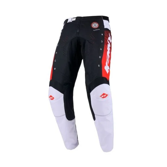 Pantalon cross Kenny TRACK – FOCUS 2025 – Noir / Rouge Ref : KE2368