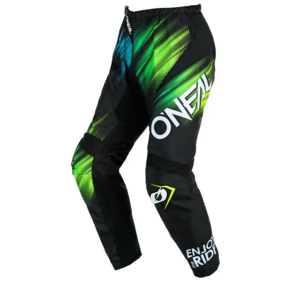 Pantalon cross O&rsquo;Neal ELEMENT – VOLTAGE V24 2023 – Noir / Vert Ref : OL1977