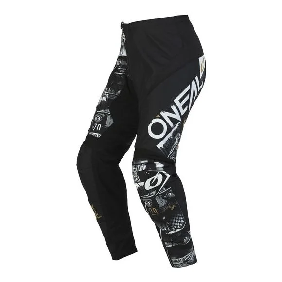 Pantalon cross O&rsquo;Neal ELEMENT YOUTH – ATTACK V.23 – Noir / Blanc Ref : OL1913