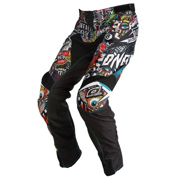 Pantalon cross O&rsquo;Neal MAYHEM – CRANK – BLACK MULTI 2024 – Multicolore Ref : OL0304