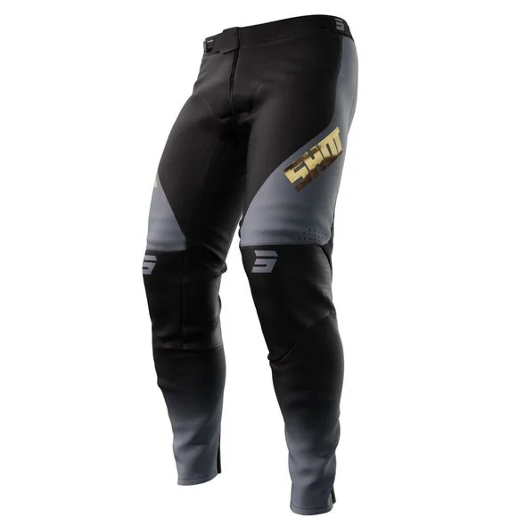 Pantalon cross Shot AEROLITE – HONOR 2024 – Noir / Jaune Ref : SO2524-C186