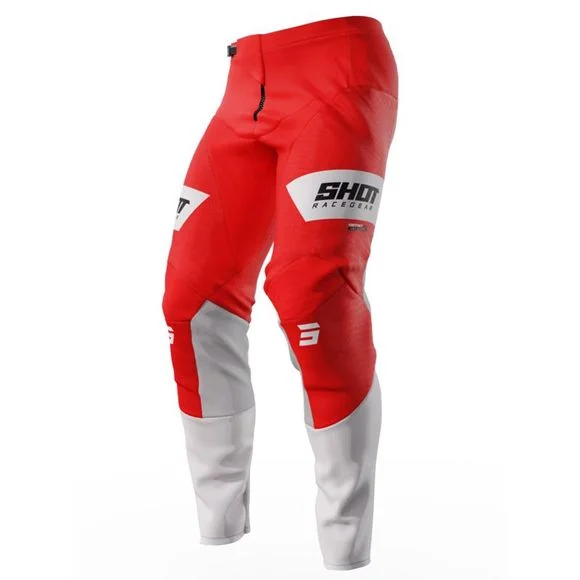 Pantalon cross Shot CONTACT – SCOPE 2023 – Rouge / Gris Ref : SO2360