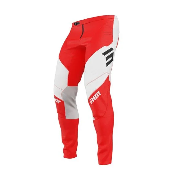 Pantalon cross Shot CONTACT – SHIELD 2025 – Noir / Rouge Ref : SO2708