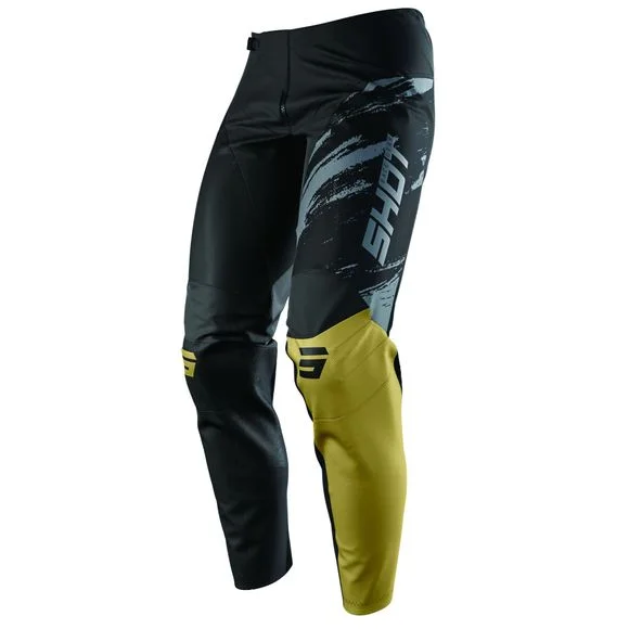 Pantalon cross Shot CONTACT DRAW – GOLD 2021 – Noir / Jaune Ref : SO1849