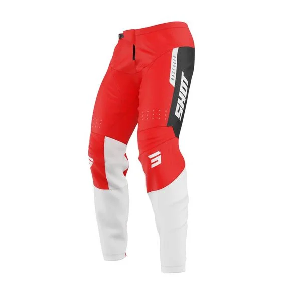 Pantalon cross Shot DEVO – LEAGUE 2025 – Noir / Rouge Ref : SO2715