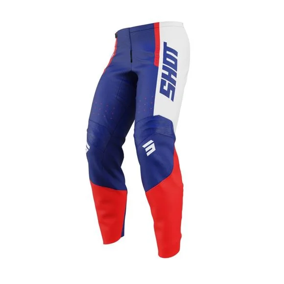 Pantalon cross Shot DRAW – LEAGUE – ENFANT – Bleu / Rouge Ref : SO2726