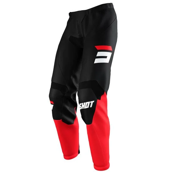 Pantalon cross Shot DRAW BURST – RED 2023 – Rouge / Gris Ref : SO2052