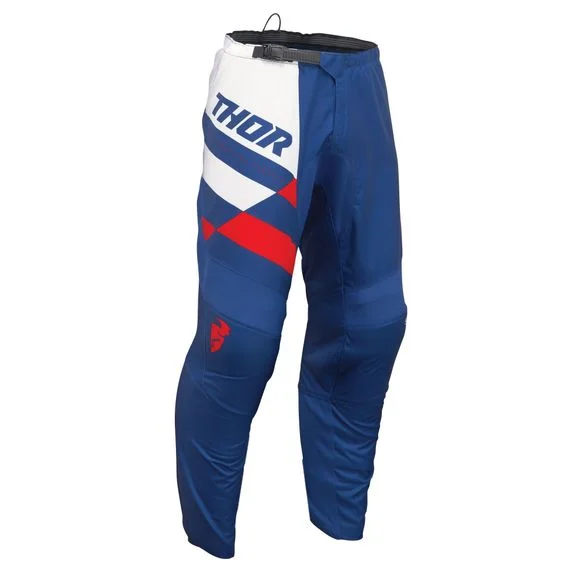 Pantalon cross Thor SECTOR CHECKER 2024 – Bleu / Rouge Ref : TO2983