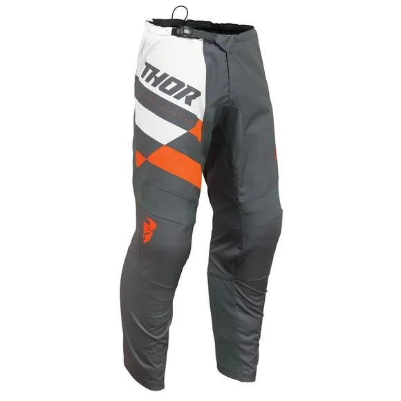 Pantalon cross Thor SECTOR CHECKER YOUTH – Marron / Orange Ref : TO2991