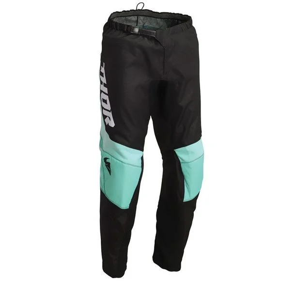 Pantalon cross Thor SECTOR CHEV BLACK MINT ENFANT – Noir Ref : TO2728
