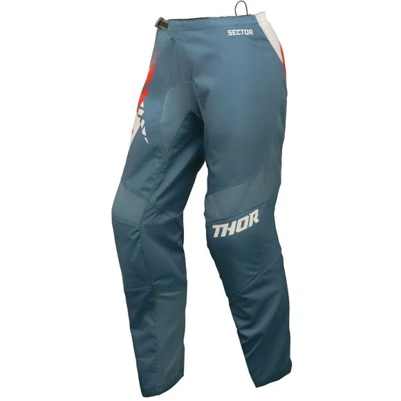 Pantalon cross Thor SECTOR SPLIT WOMEN 2024 – Bleu / Jaune Ref : TO2985
