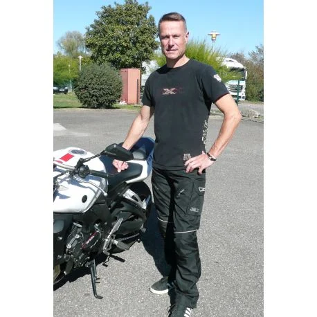 Pantalon moto Textile etanche