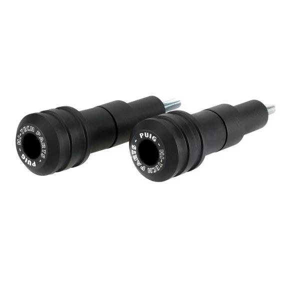 Pare-carter Puig Kit roulettes vintage 2.0 – Noir Ref : 20398N